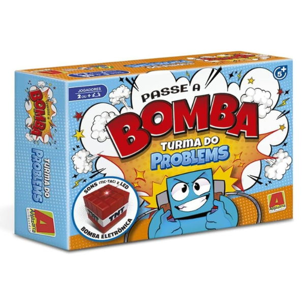 Jogo Passe a Bomba Turma do Problems - Algazarra Brinq