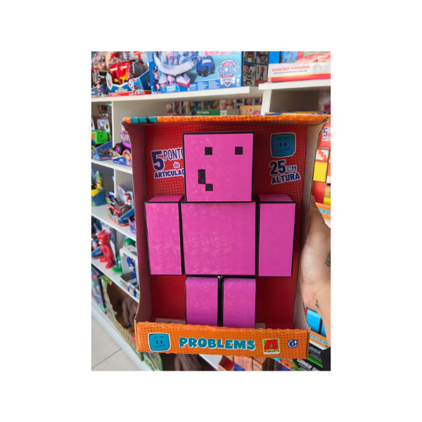 Boneco Problems Melzinha Minecraft - Algazarra - Melzinha